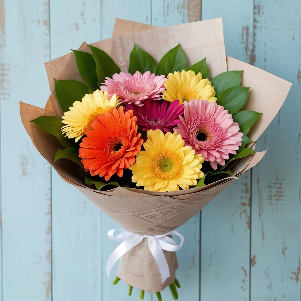 Букет цветов из: Герберы в Старой Майне