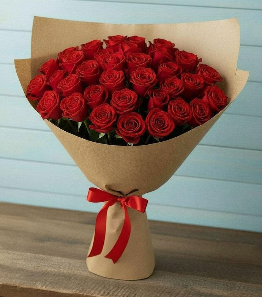 Букет Красные розы Милано в Старой Майне