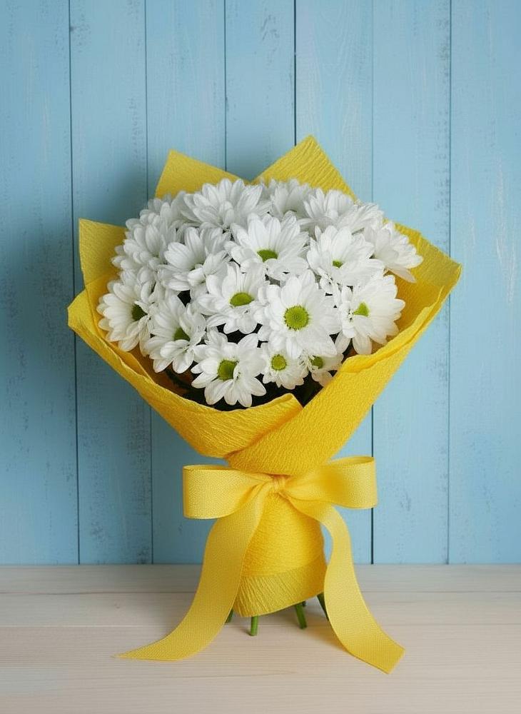 Букет цветов из: Хризантемы в Старой Майне