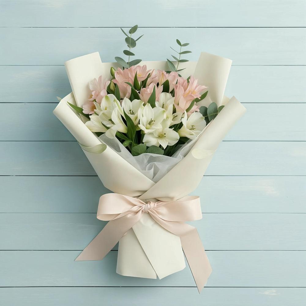 Букет цветов из: Альстромерии в Старой Майне