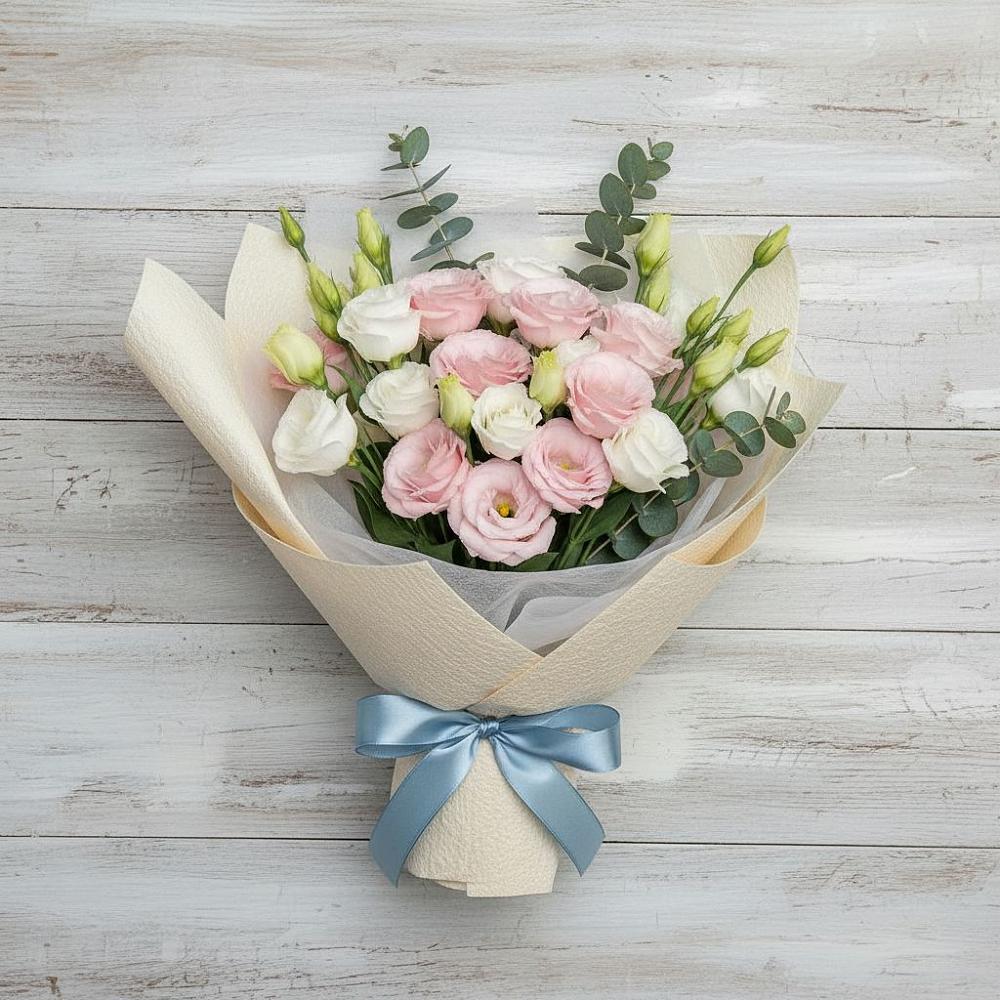 Букет цветов из: Лизиантусы в Старой Майне